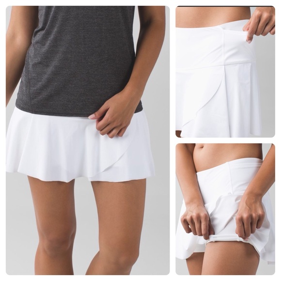 Lululemon Hit Your Stride Skirt White 